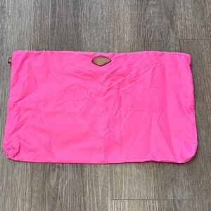 MZ Wallace Metro Tote Bag Pouch MZ Wallace Bag Pouch Neon Pink